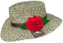 Sombrero Paja Perdiz