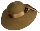 Sombrero Paño Capelina