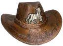 Sombrero Vaquero Cuerina Niño